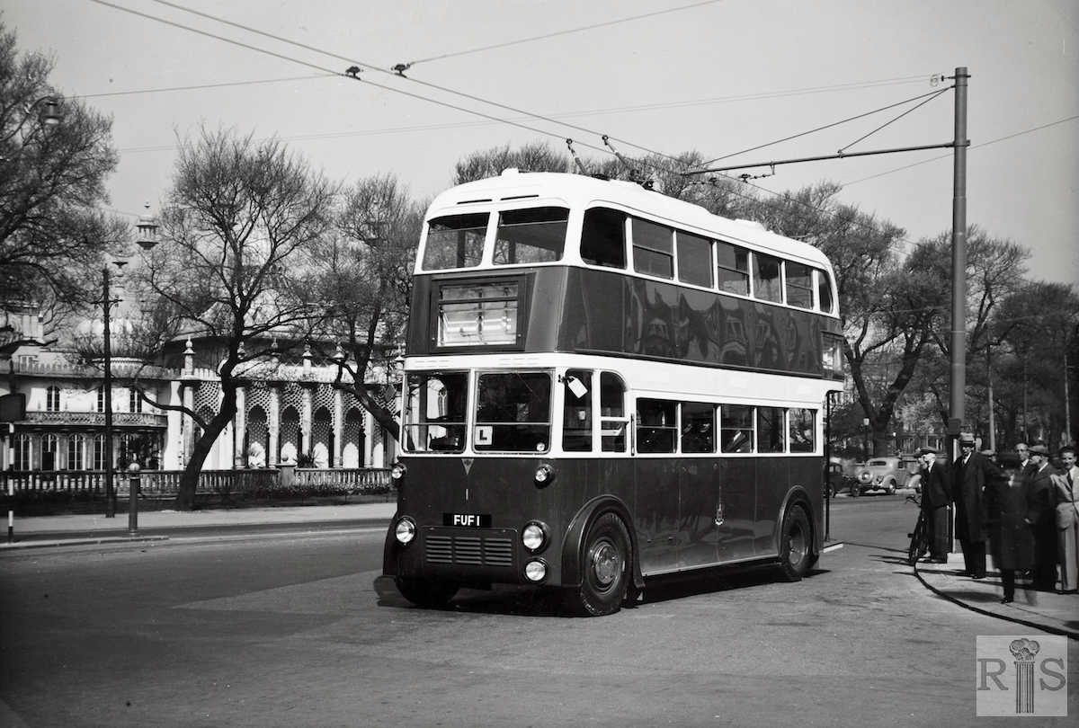THE COMING OF THE TROLLEY-BUS