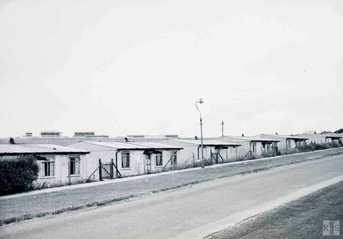 PRE-FABRICATED HOUSES AT WHITEHAWK